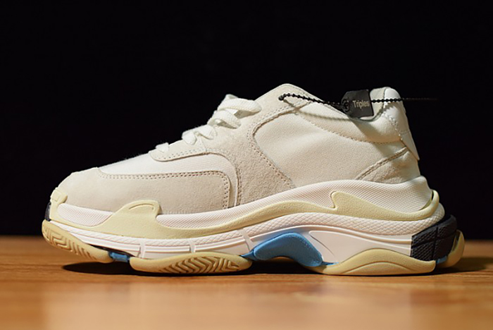 Ba*len*cia*ga triple s white suede  500597 w0971 9000