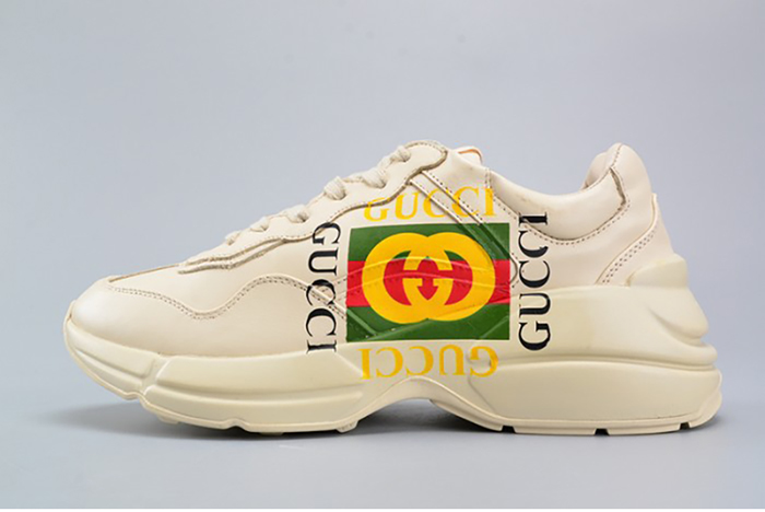 G*u*i rhyton vintage trainer sneaker mens 500878 drw00 9522