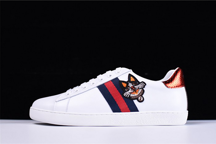 G*u*i original casual shoes ace embroidered low-top with dog 6951103-57