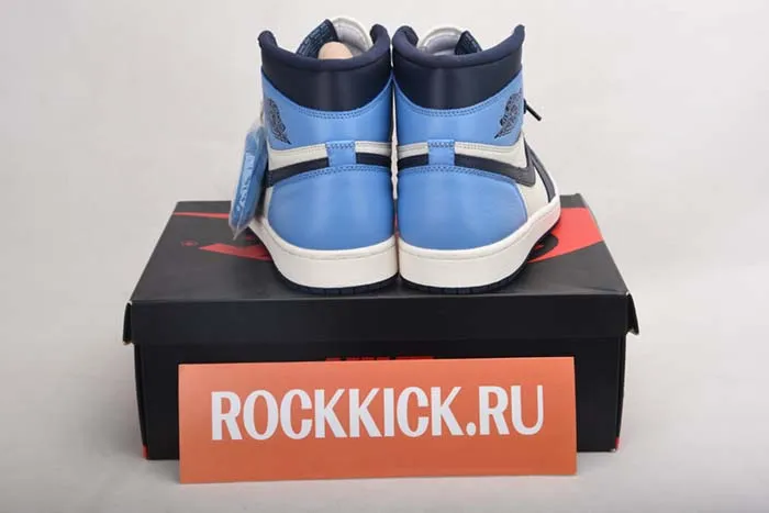 AIR JORDAN 1 OBSIDIAN UNIVERSITY BLUE 555088-140