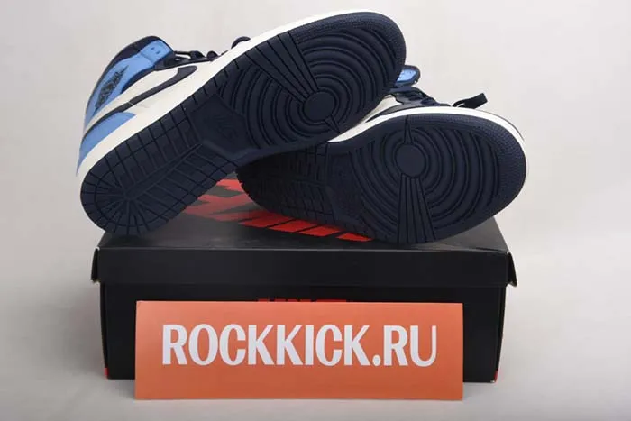 AIR JORDAN 1 OBSIDIAN UNIVERSITY BLUE 555088-140