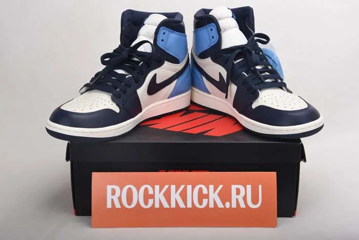 AIR JORDAN 1 OBSIDIAN UNIVERSITY BLUE 555088-140