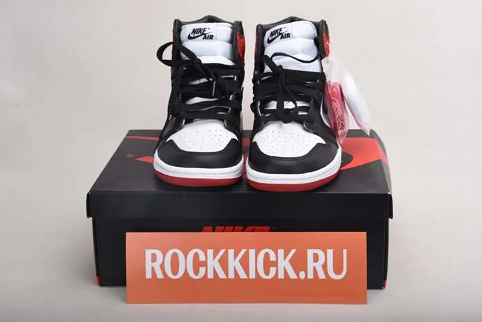 JORDAN 1 RETRO HIGH SATIN BLACK TOE - CD0461-016