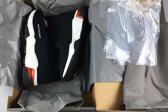 Ba*len*cia*ga noir/rouge 360-517319w07u01003