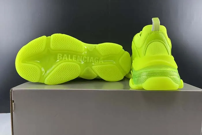 Ba*len*cia*ga triple s clear sole l.free dou.foam/not washed so fluo yellow 541624 w2ff1 5842