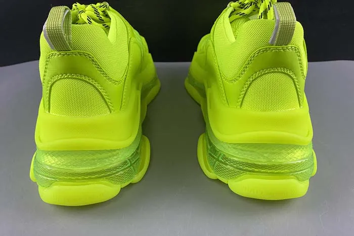 Ba*len*cia*ga triple s clear sole l.free dou.foam/not washed so fluo yellow 541624 w2ff1 5842