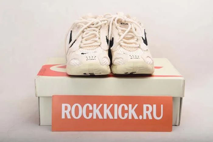 NIKE AIR ZOOM SPIRIDON CAGED STUSSY- FOSSIL CQ5486-200