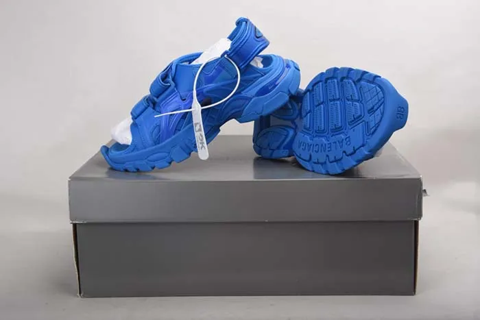 Ba*len*cia*ga sandal acreen blue 617543-w2cc1-4000