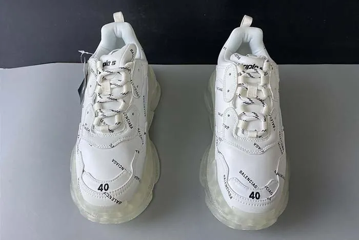 Ba*len*cia*ga triple s black sneaker 524039 w09e1 2021