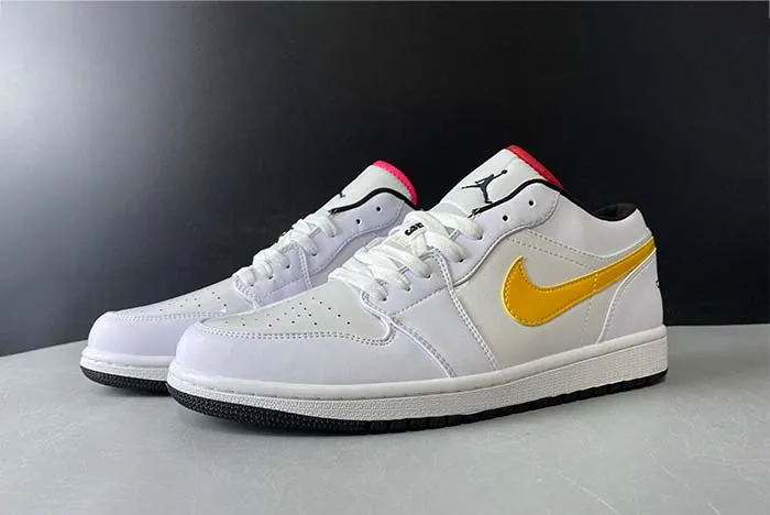 Nike Air Jordan 1 Low "White Multi-Color" CW7009-100