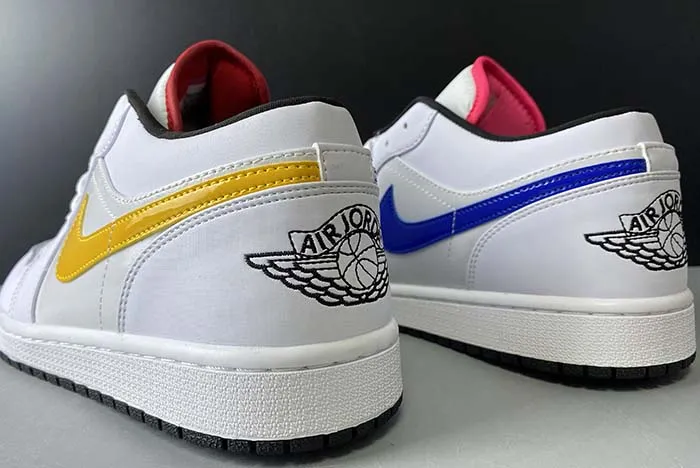 Nike Air Jordan 1 Low "White Multi-Color" CW7009-100