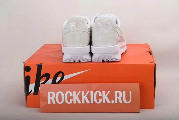 NIKE SACAI NIKE LDWAFFLE WHITE NYLON WHITE BV0073-101