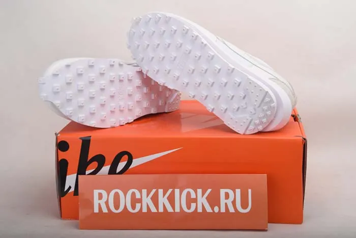 NIKE SACAI NIKE LDWAFFLE WHITE NYLON WHITE BV0073-101