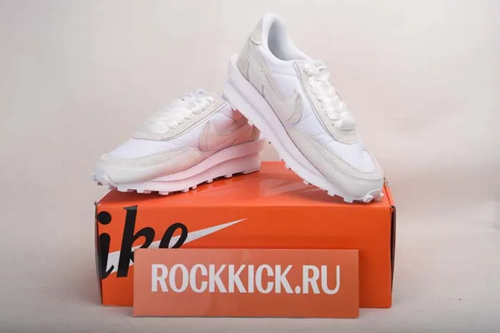 NIKE SACAI NIKE LDWAFFLE WHITE NYLON WHITE BV0073-101