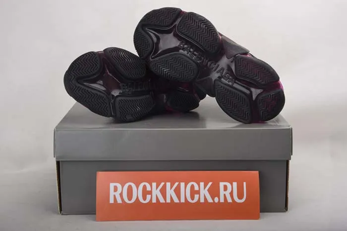 Ba*len*cia*ga triple s black sneaker 541624-w09o1-0829