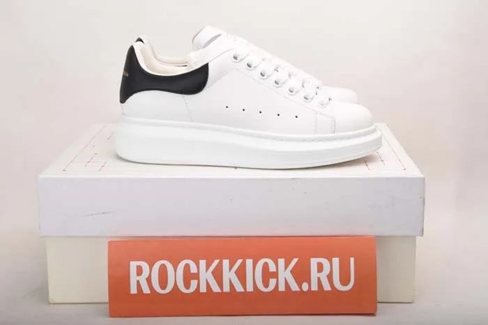 ALEXANDER MCQUEEN SOLE SNEAKERS 462214-WHGP7-9374-LEATHER BLACK