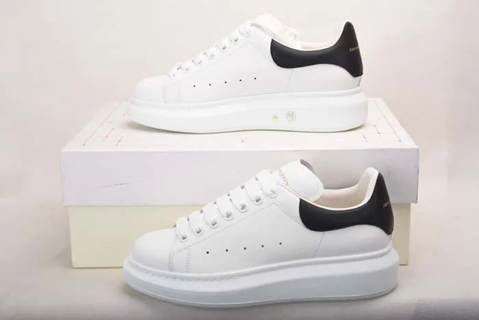 ALEXANDER MCQUEEN SOLE SNEAKERS 462214-WHGP7-9374-LEATHER BLACK