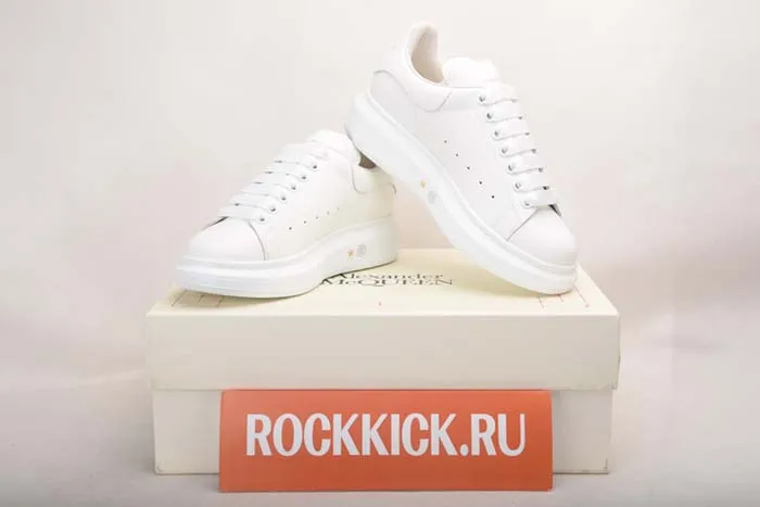ALEXANDER MCQUEEN SOLE SNEAKERS 462214-WHGP7-9374-PURE WHITE