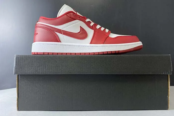 Air Jordan 1 Low Gym red white 553558-611
