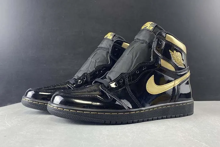 Air Jordan 1 High OG Black Metallic God 555088-032