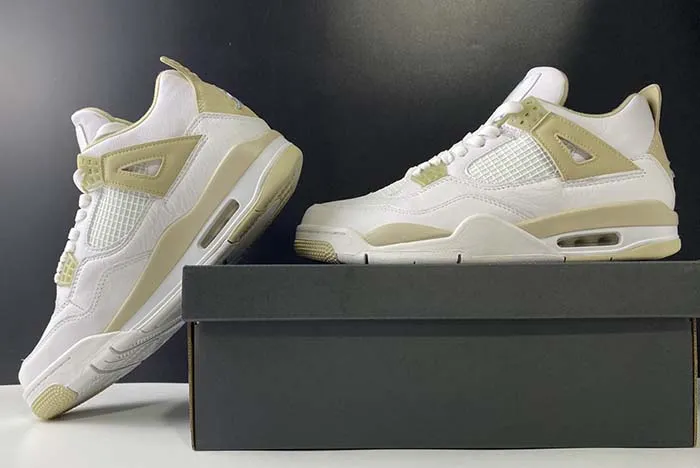Air Jordan 4 GS Linen 487724-118