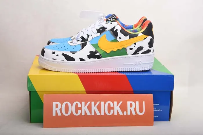 Ben & Jerry''s x Nike Air Force 1 ''07 Low CU3244-100AF1