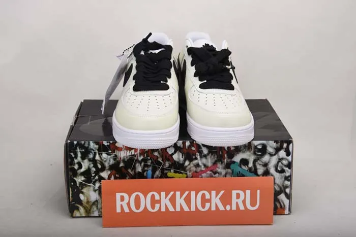 PEACEMINUSONE x Nike Air Force 1 Para Noise 2 0 White Black DD3223 100