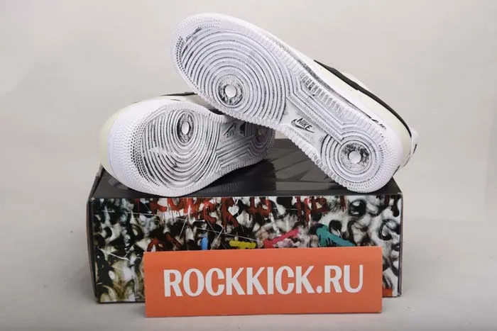 PEACEMINUSONE x Nike Air Force 1 Para Noise 2 0 White Black DD3223 100