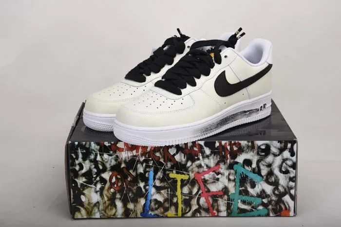 PEACEMINUSONE x Nike Air Force 1 Para Noise 2 0 White Black DD3223 100