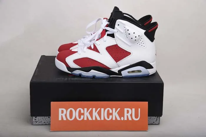 Air Jordan 6 VI Retro Carmine White Carmine Black 384664 160
