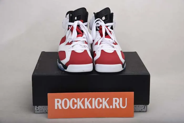 Air Jordan 6 VI Retro Carmine White Carmine Black 384664 160