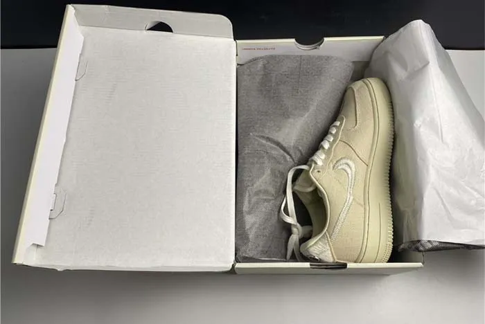 Stussy x Nike Air Force 1 Low “Fossil Stone” CZ9084-200