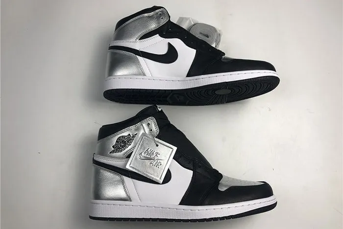 Air Jordan 1 High OG Silver Toe CD0461 001
