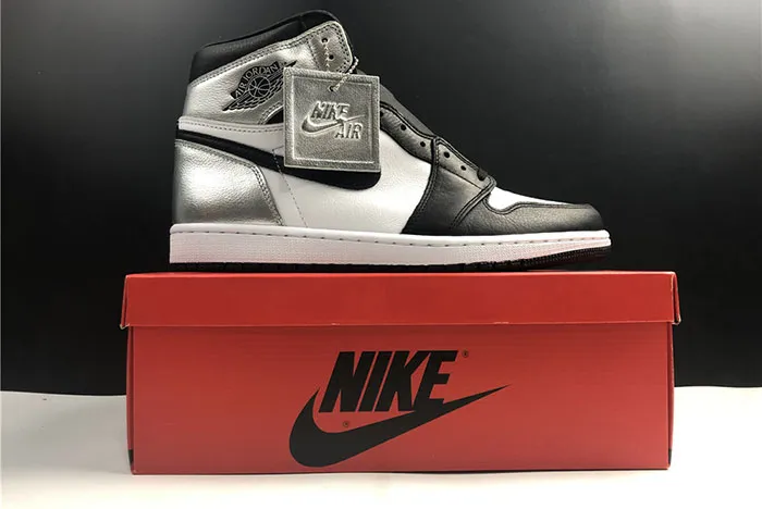 Air Jordan 1 High OG Silver Toe CD0461 001