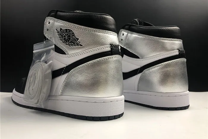 Air Jordan 1 High OG Silver Toe CD0461 001