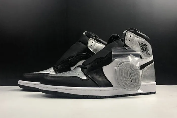 Air Jordan 1 High OG Silver Toe CD0461 001