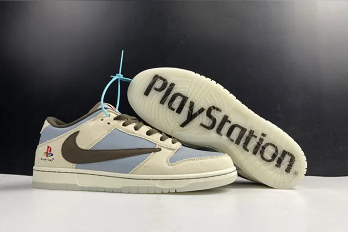 Nike X Travis Scott X Playstation  Dunk Low Pro CU1726-800