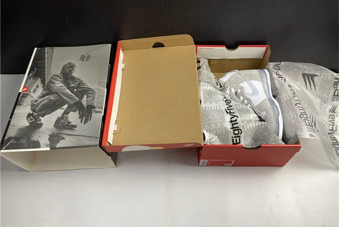 Slam Jam x Nike Dunk High White Platinum DA1639-100