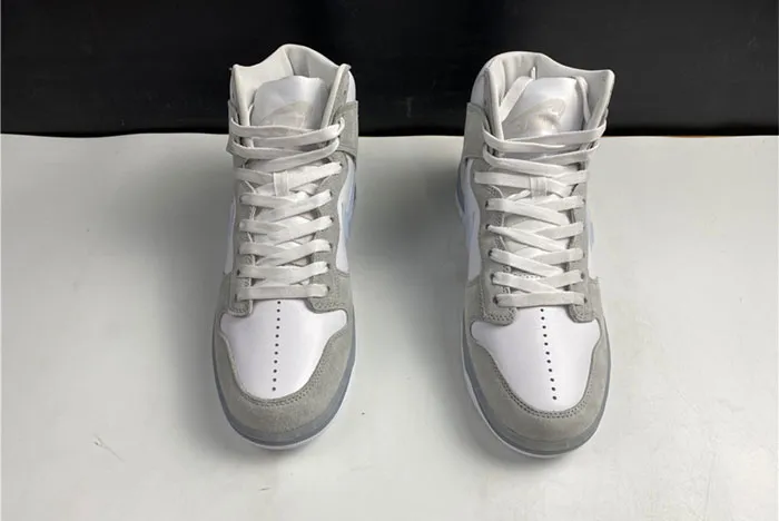 Slam Jam x Nike Dunk High White Platinum DA1639-100