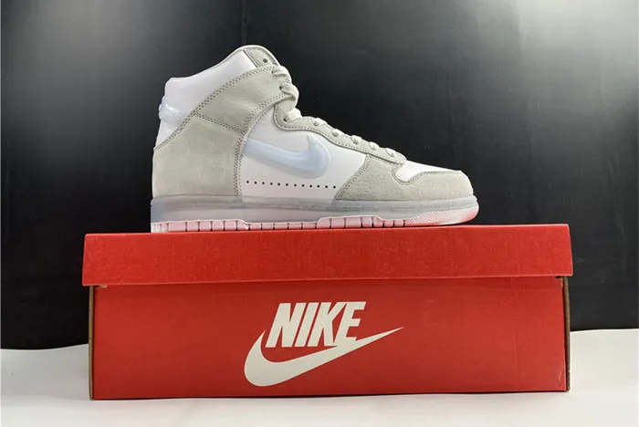 Slam Jam x Nike Dunk High White Platinum DA1639-100