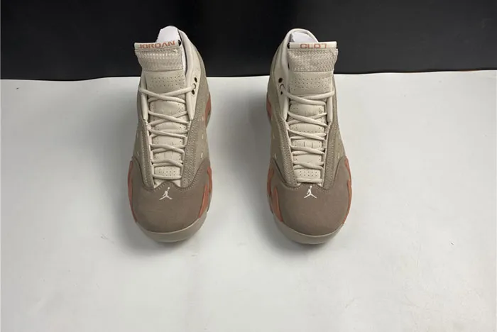 Clot x Air Jordan 14 Low: Sepia Stone DC9857-200