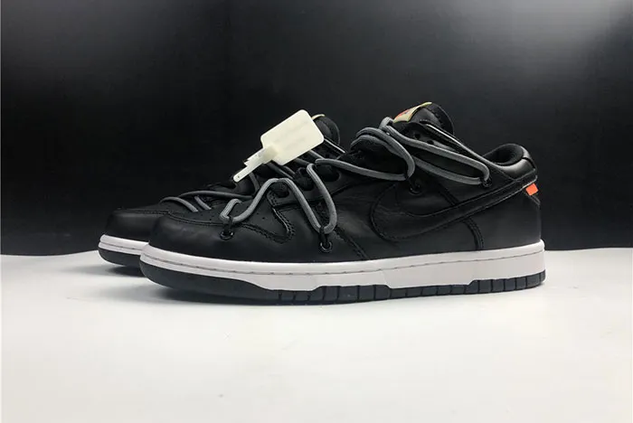 Nike Dunk Low X OW X FL Black White CT0856 002