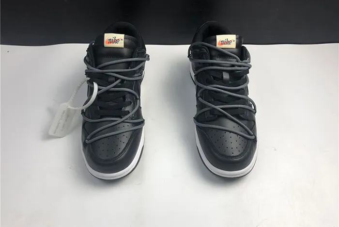 Nike Dunk Low X OW X FL Black White CT0856 002