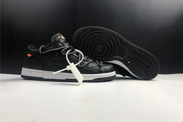 Nike Dunk Low X OW X FL Black White CT0856 002