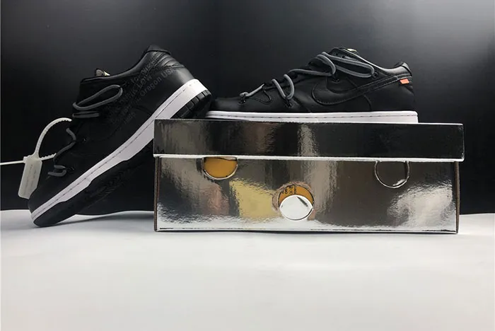 Nike Dunk Low X OW X FL Black White CT0856 002