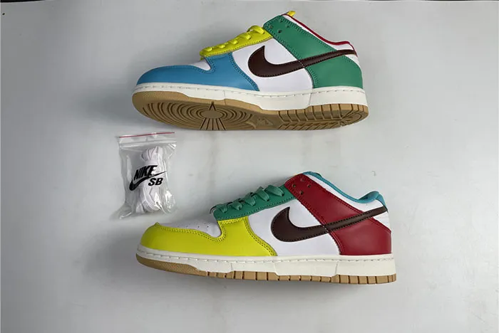 Nike Dunk Low Free 99 White DH0952-100 kickmaxs dot com