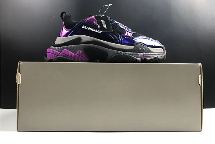 Ba*len*cia*ga triple purple black