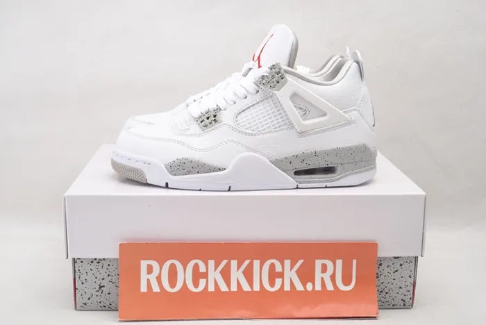 Air Jordan 4 AJ4 Retro Oreo White Tech Grey CT8527 100