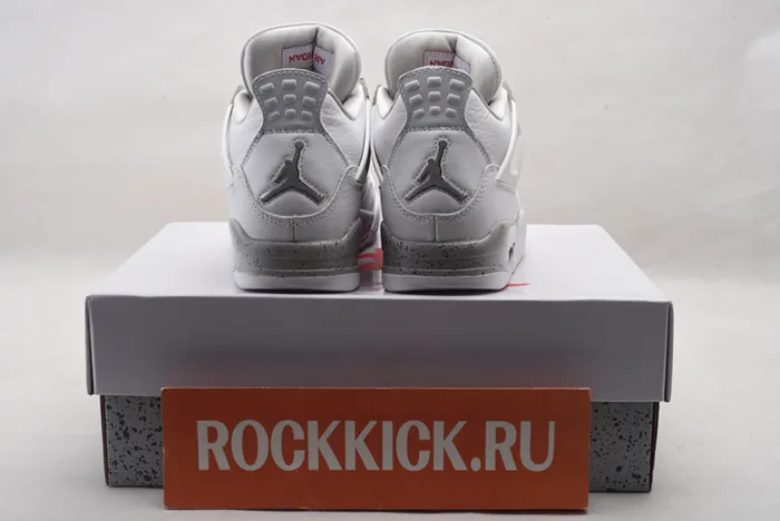 Air Jordan 4 AJ4 Retro Oreo White Tech Grey CT8527 100