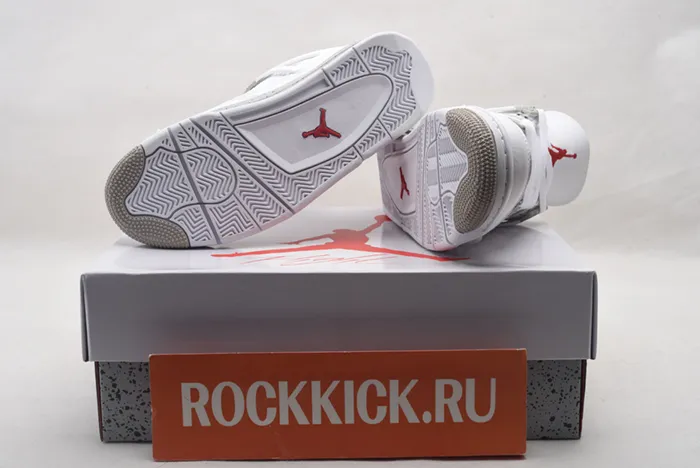 Air Jordan 4 AJ4 Retro Oreo White Tech Grey CT8527 100